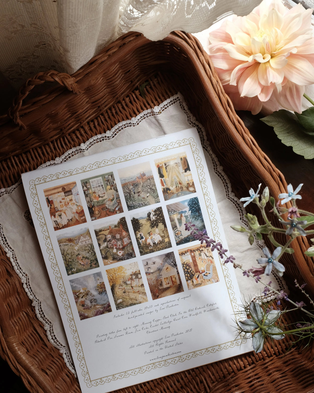 pre-order: tending 2027 calendar by loré pemberton - 25.4 x 33 cm