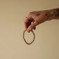 organica clay bead bracelet in ancient bone
