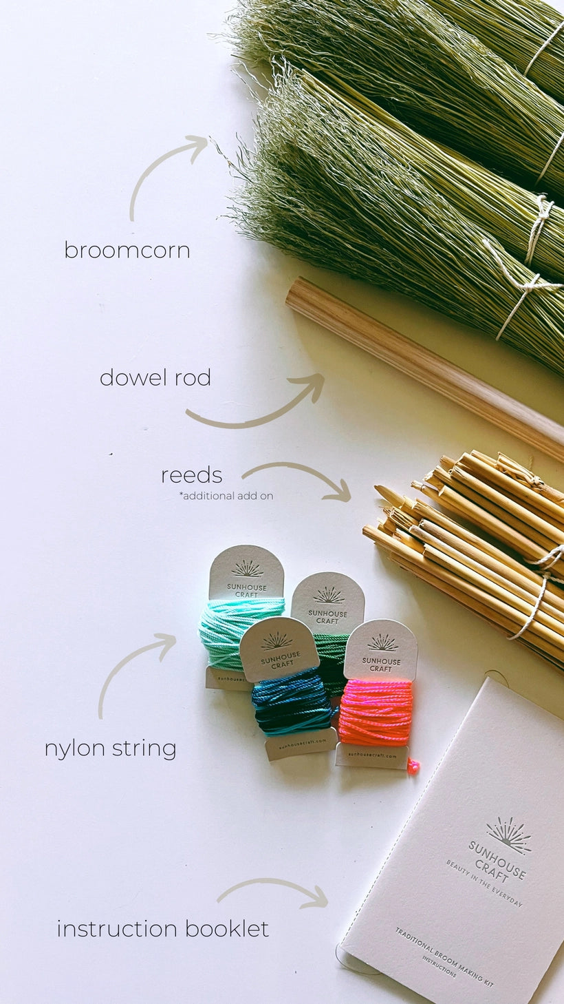 broom making kit