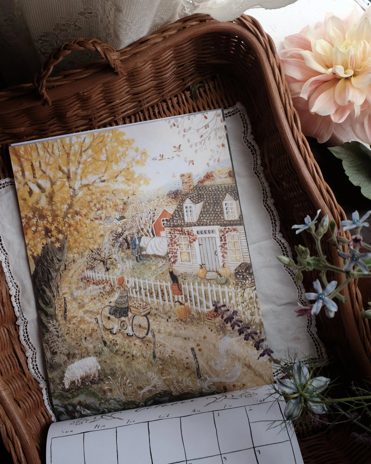 pre-order: tending 2027 calendar by loré pemberton - 25.4 x 33 cm