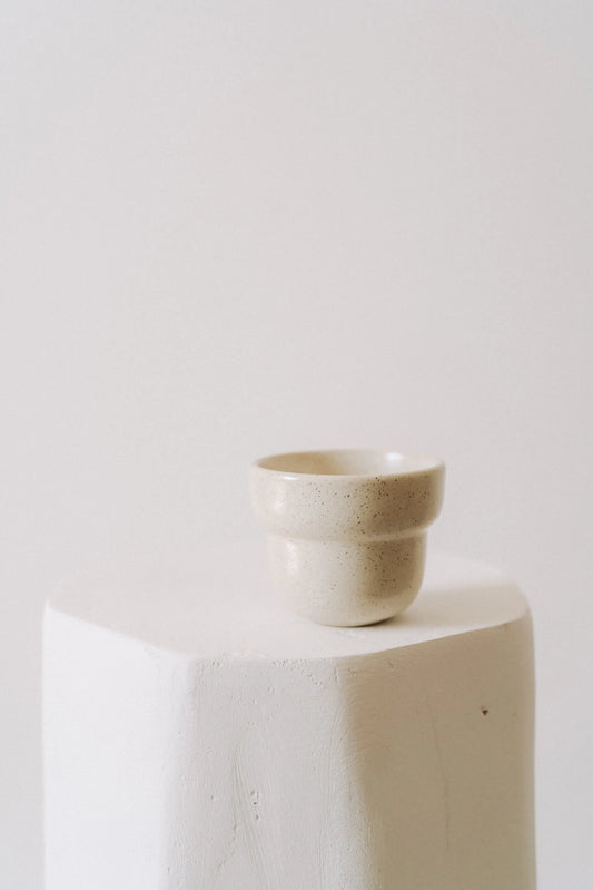 freckled pearl ceramic cup 220 ml