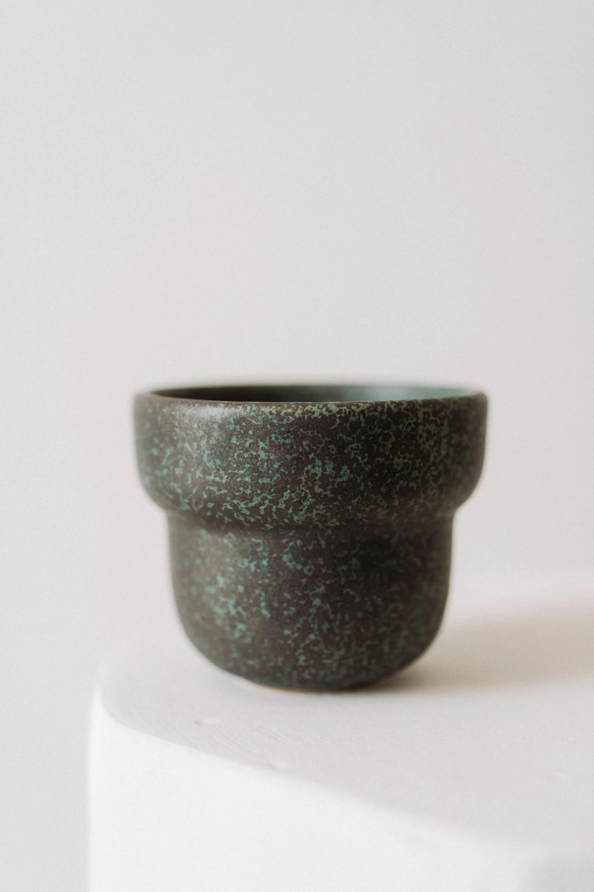 japanese green ceramic cup 220 ml