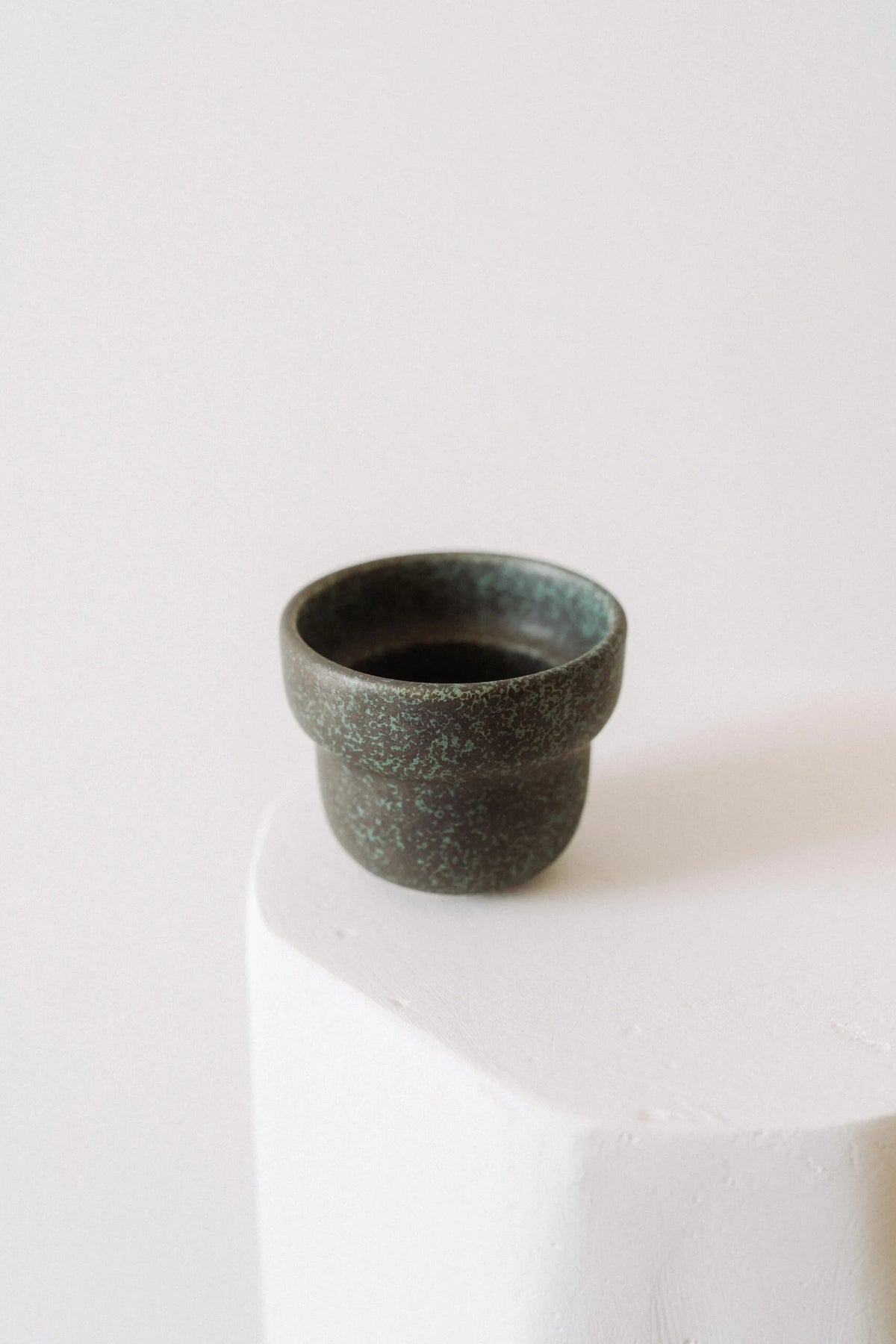 japanese green ceramic cup 220 ml