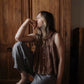 pre-order noor muna button up linen top