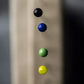 glass headed pins - set of 100 assorted colors