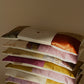 plant dyed aromatherapy eye pillow - earth patchwork