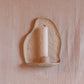 gathered earth orgánica candle wall sconce no.1
