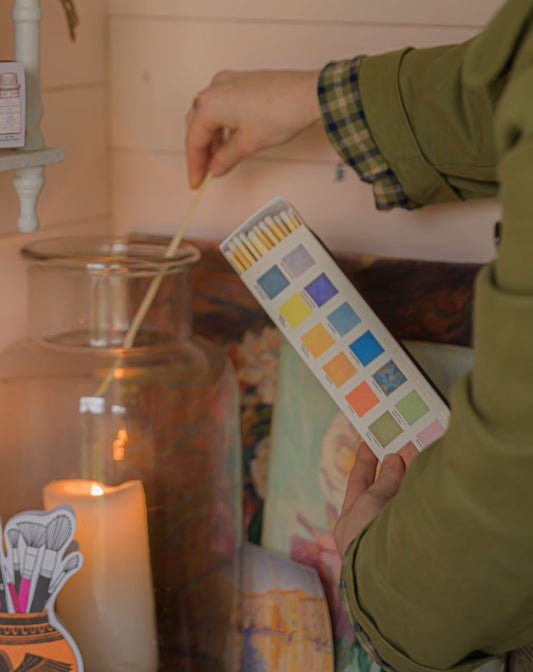 meaning of color - box of long matches