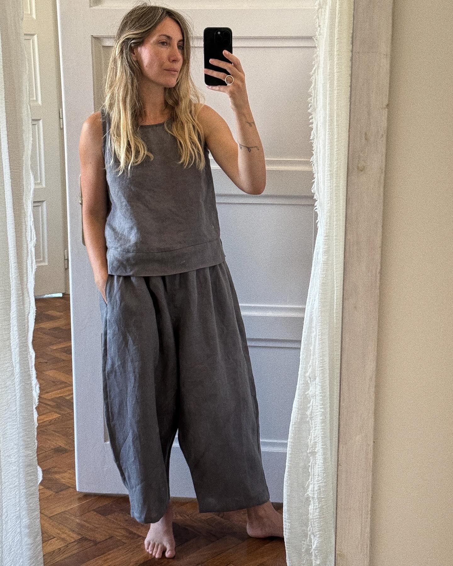 pre-order noor moon linen pants