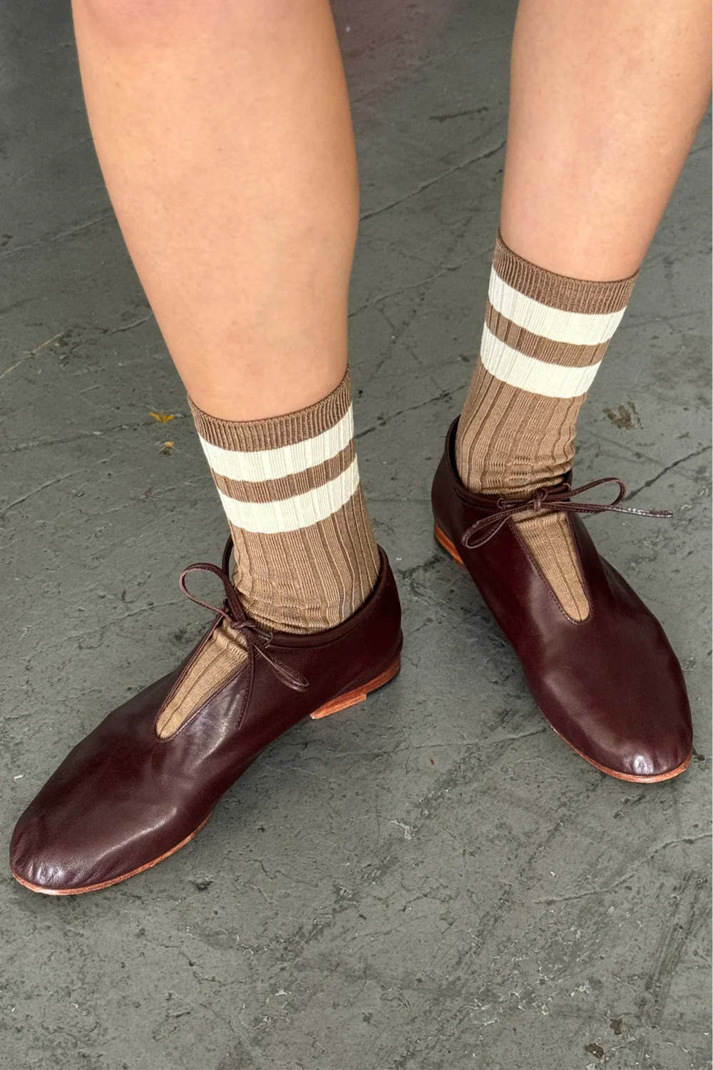 her varsity socks