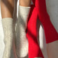 cashmere pointelle socks