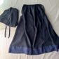 pre-order noor studio skirt in linen