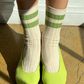 her varsity socks