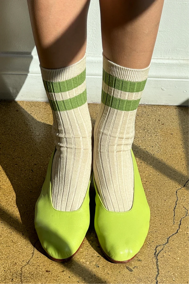 her varsity socks