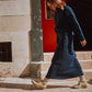 pre-order: augustine long skirt in merino wool