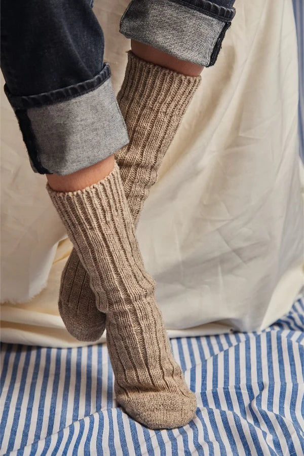 berthe merino wool socks