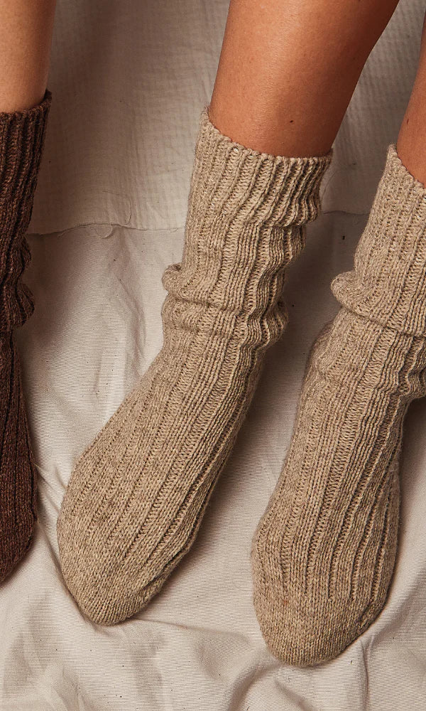 berthe merino wool socks