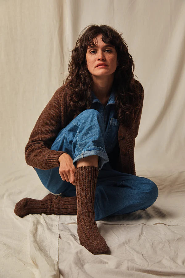 berthe merino wool socks
