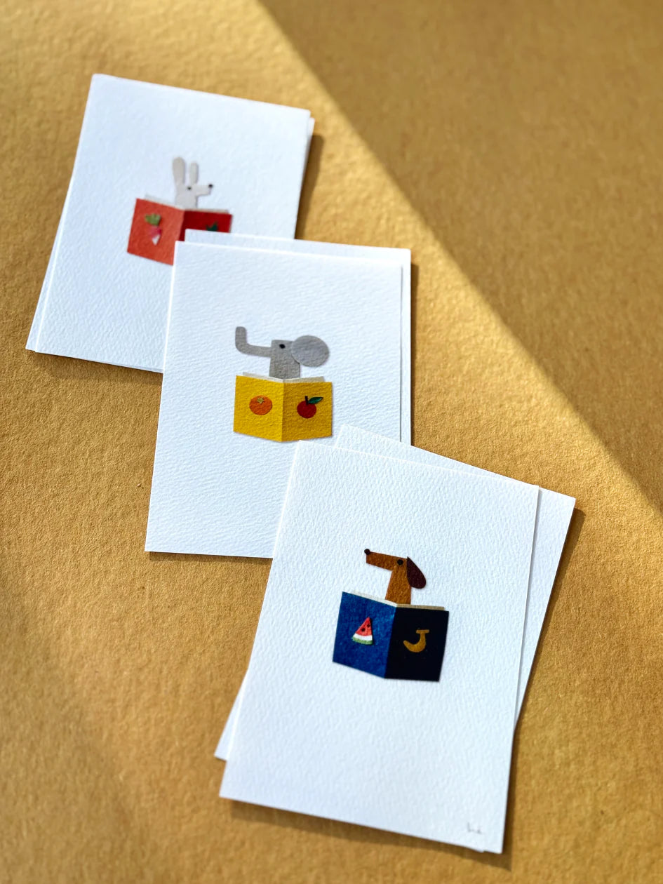 book club postcard