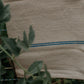 vintage romanian hemp towel - loom woven