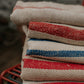 vintage romanian hemp grain sacks