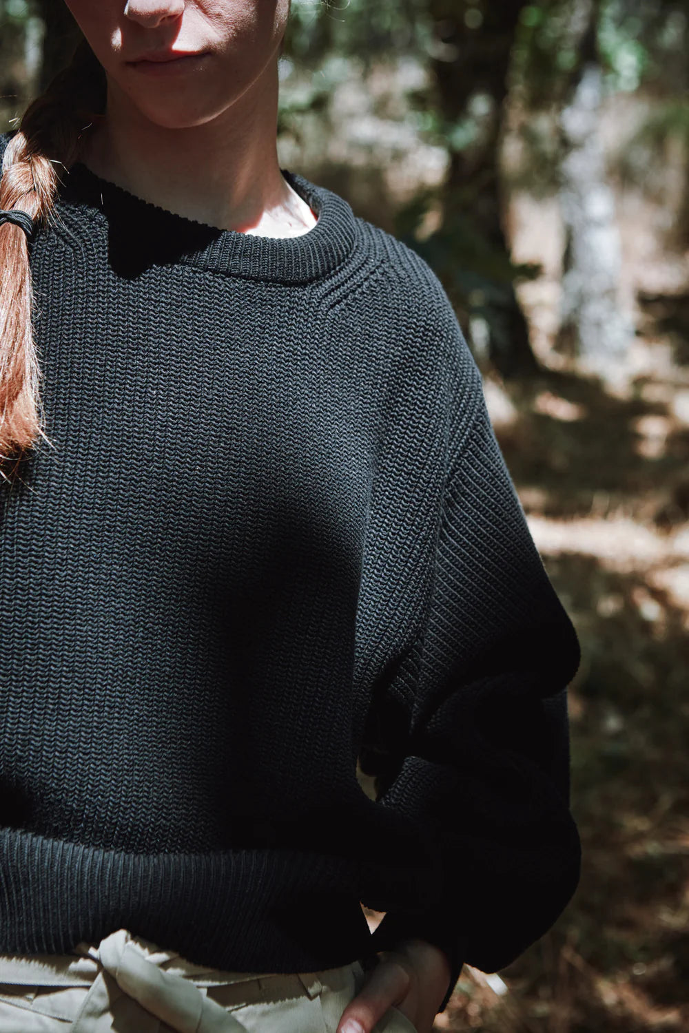 pre-order: clementine batwing sweater in organic cotton