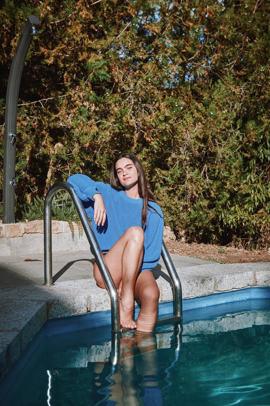 pre-order: clementine batwing sweater in organic cotton