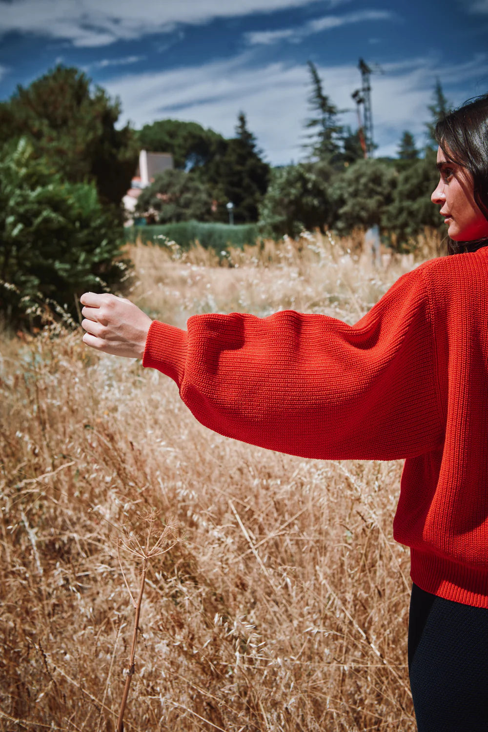 pre-order: clementine batwing sweater in organic cotton