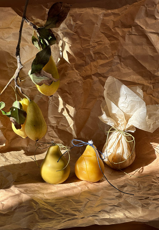 pear shaped candle