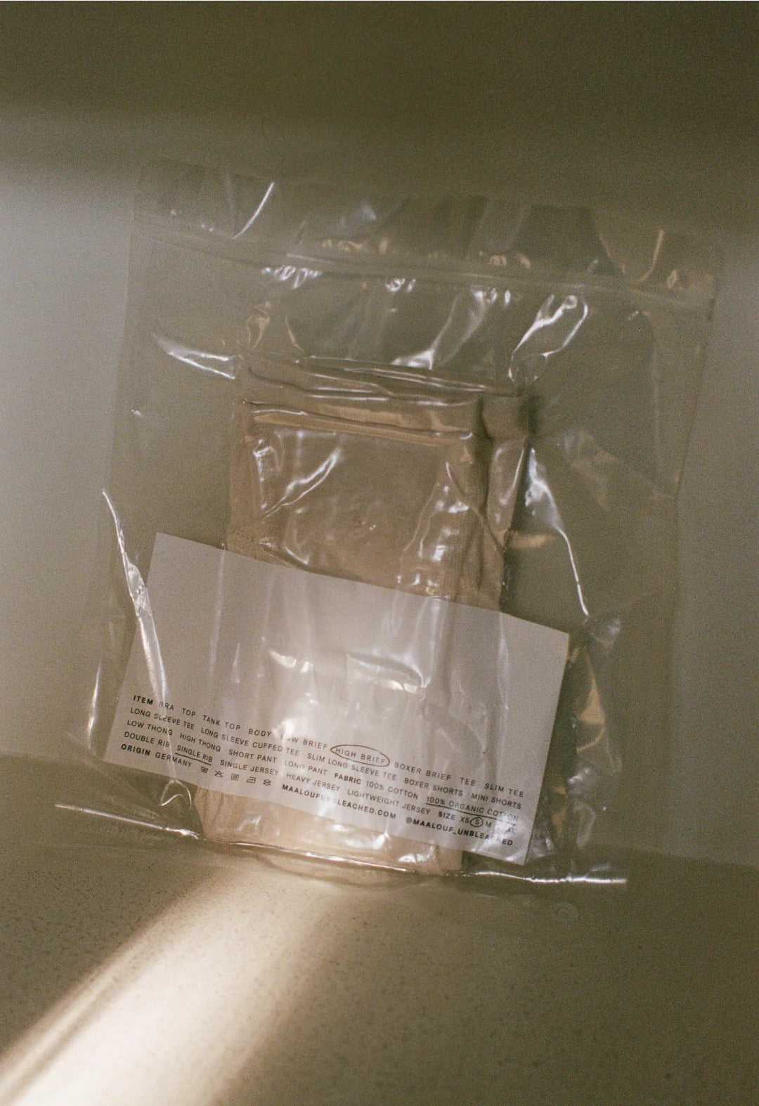 organic unbleached cotton high brief