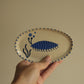 aquatic creatures oval mini plate