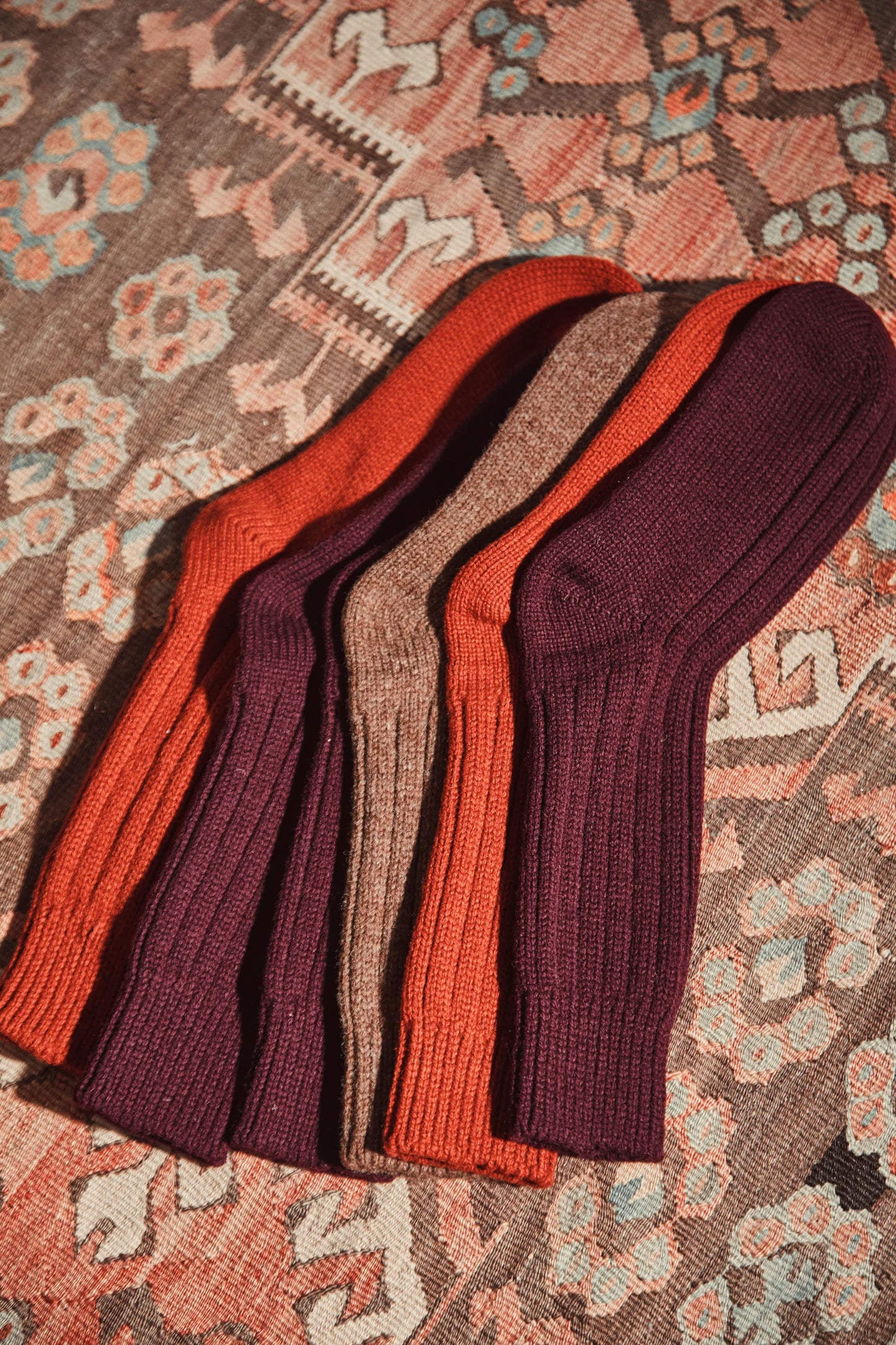 berthe merino wool socks