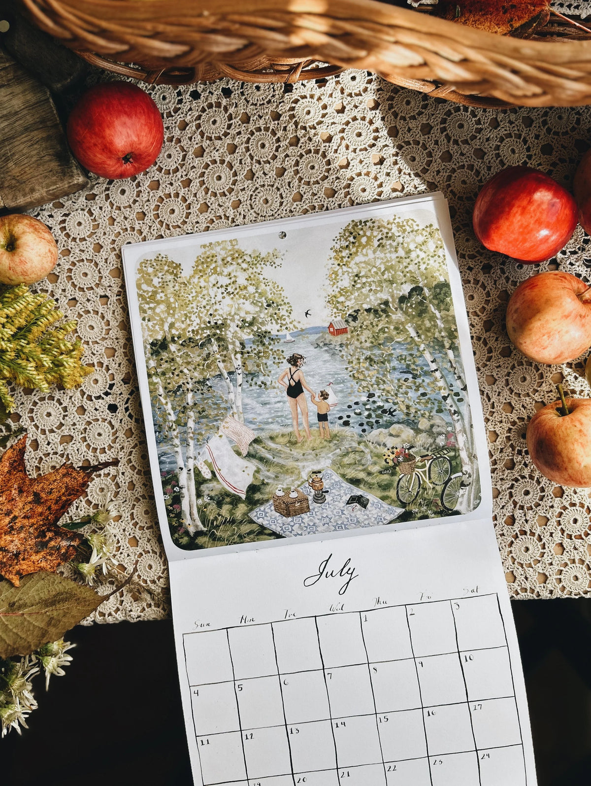 pre-order: year of whimsy 2027 mini calendar by loré pemberton