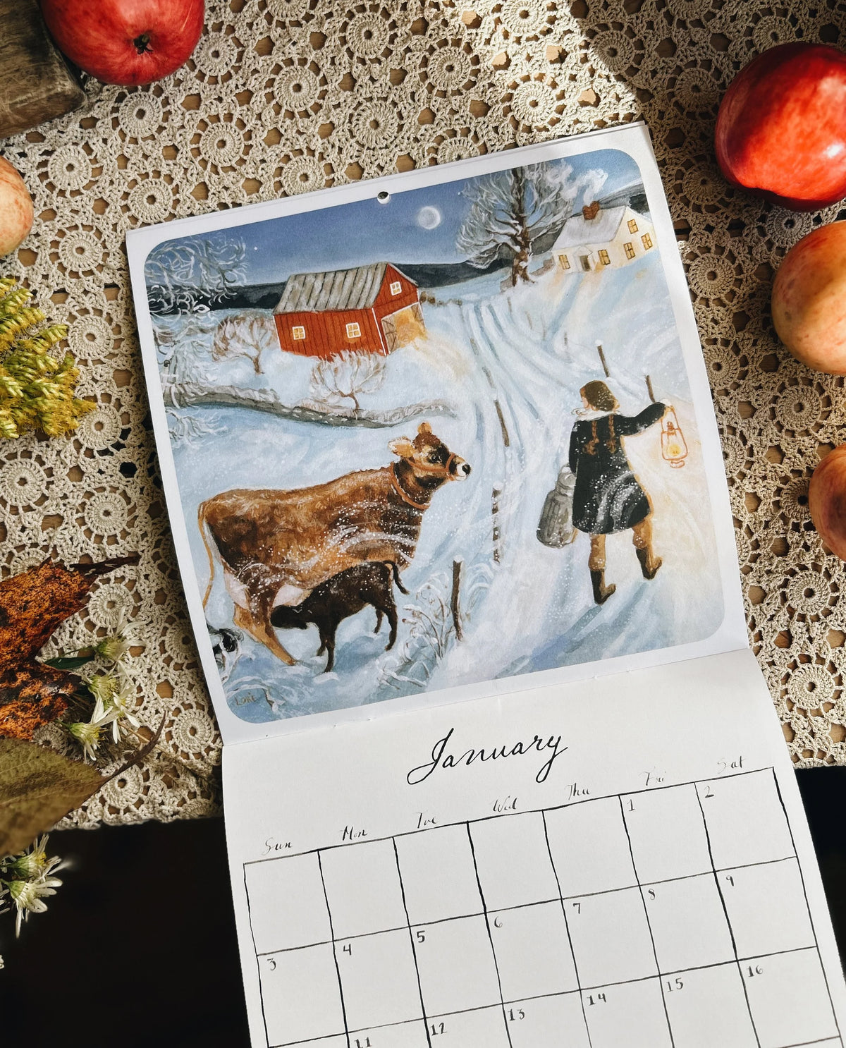pre-order: year of whimsy 2027 mini calendar by loré pemberton