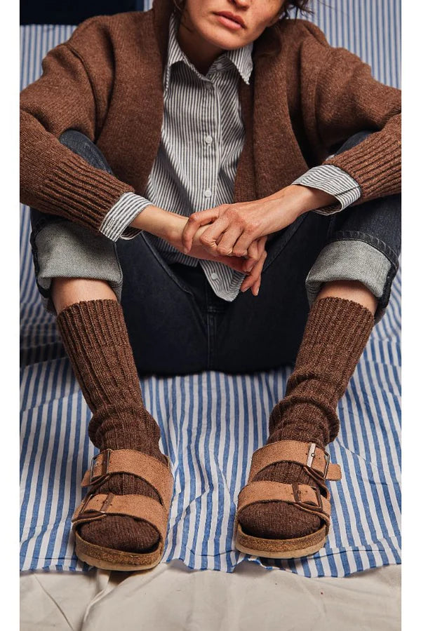 berthe merino wool socks