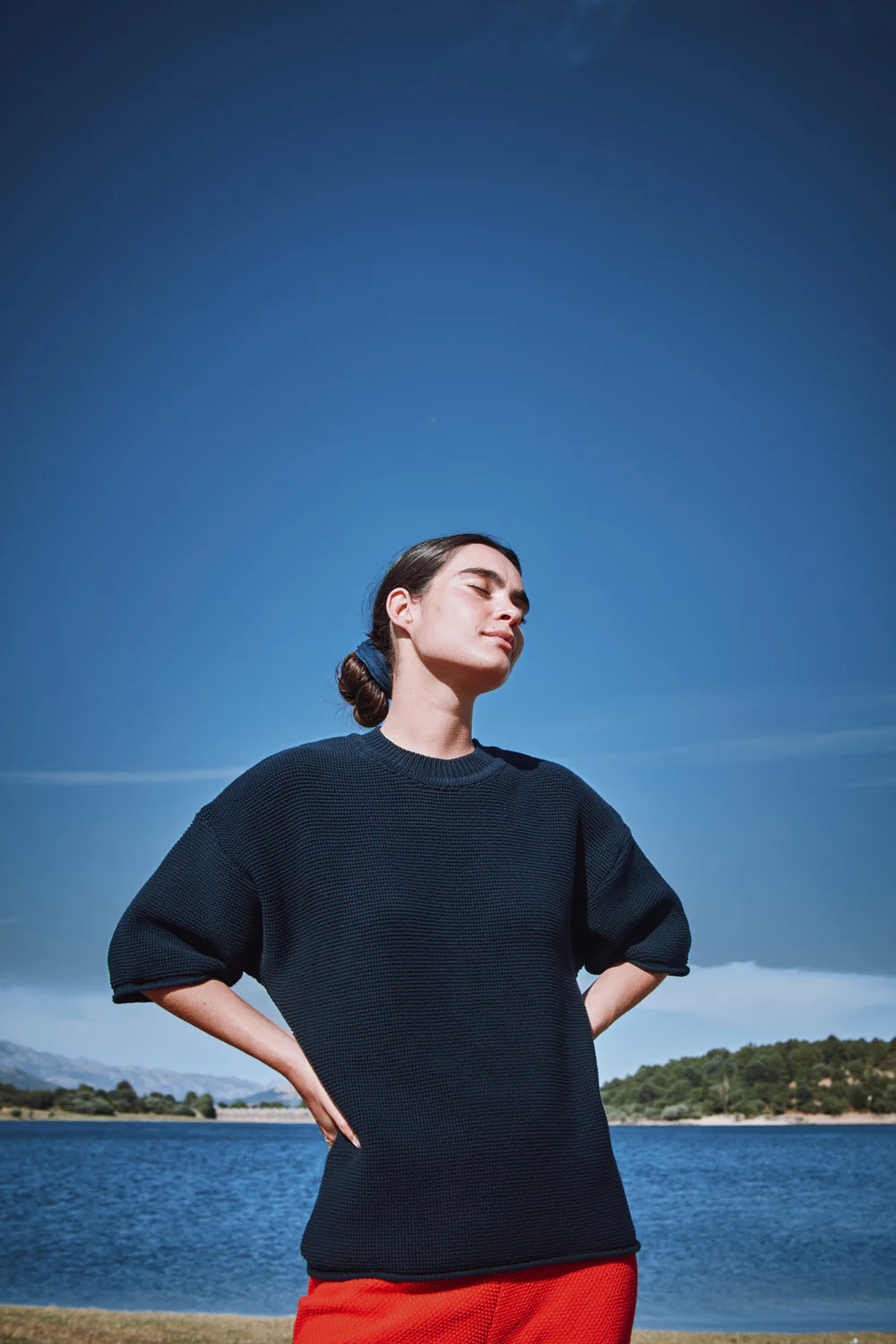 pre-order: geraldine oversized tee in organic cotton
