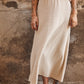 pre-order: gilda long skirt in organic cotton