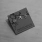 melting point silver earrings