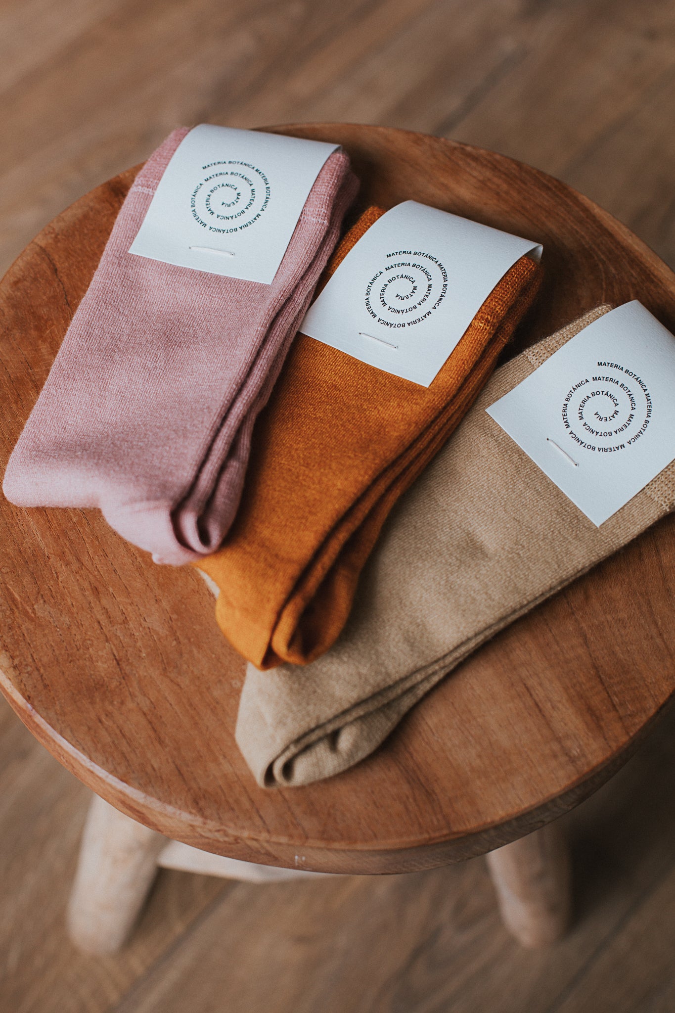 fine merino wool socks - botanically hand-dyed