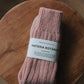 thick merino wool socks - botanically hand-dyed