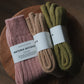 thick merino wool socks - botanically hand-dyed