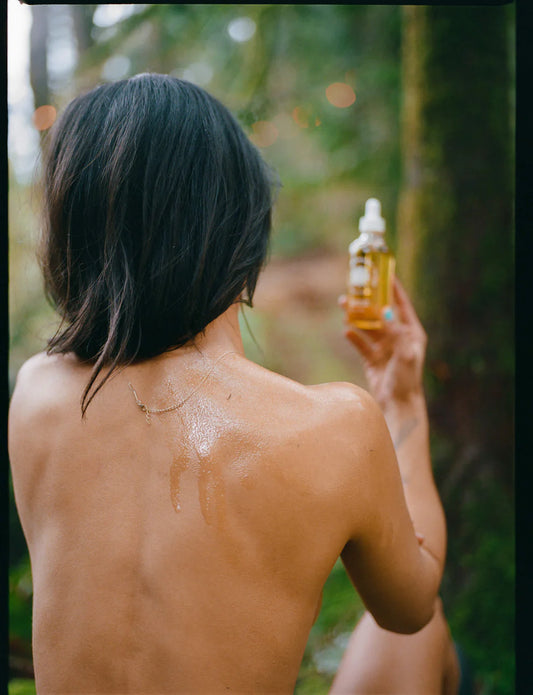 golden body oil