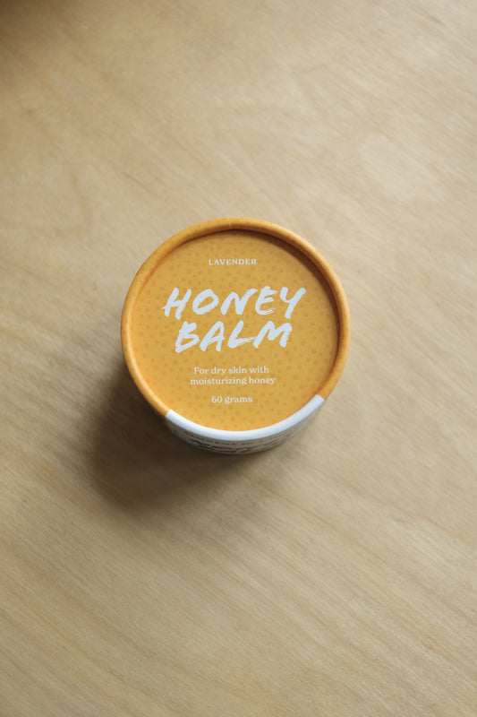 honey balm with a hint of lavender