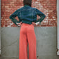 pre-order: helene knit pants in merino wool