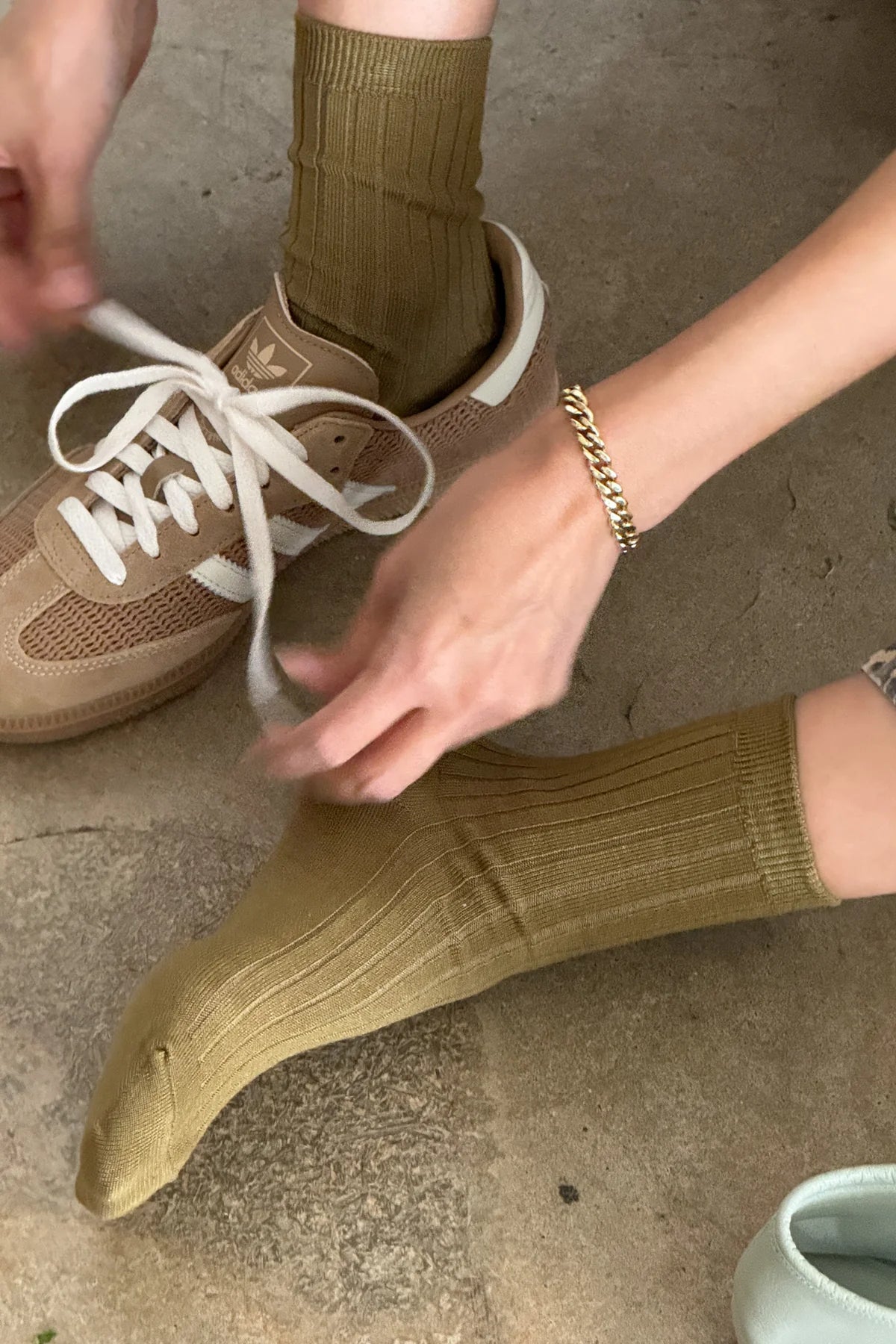her socks