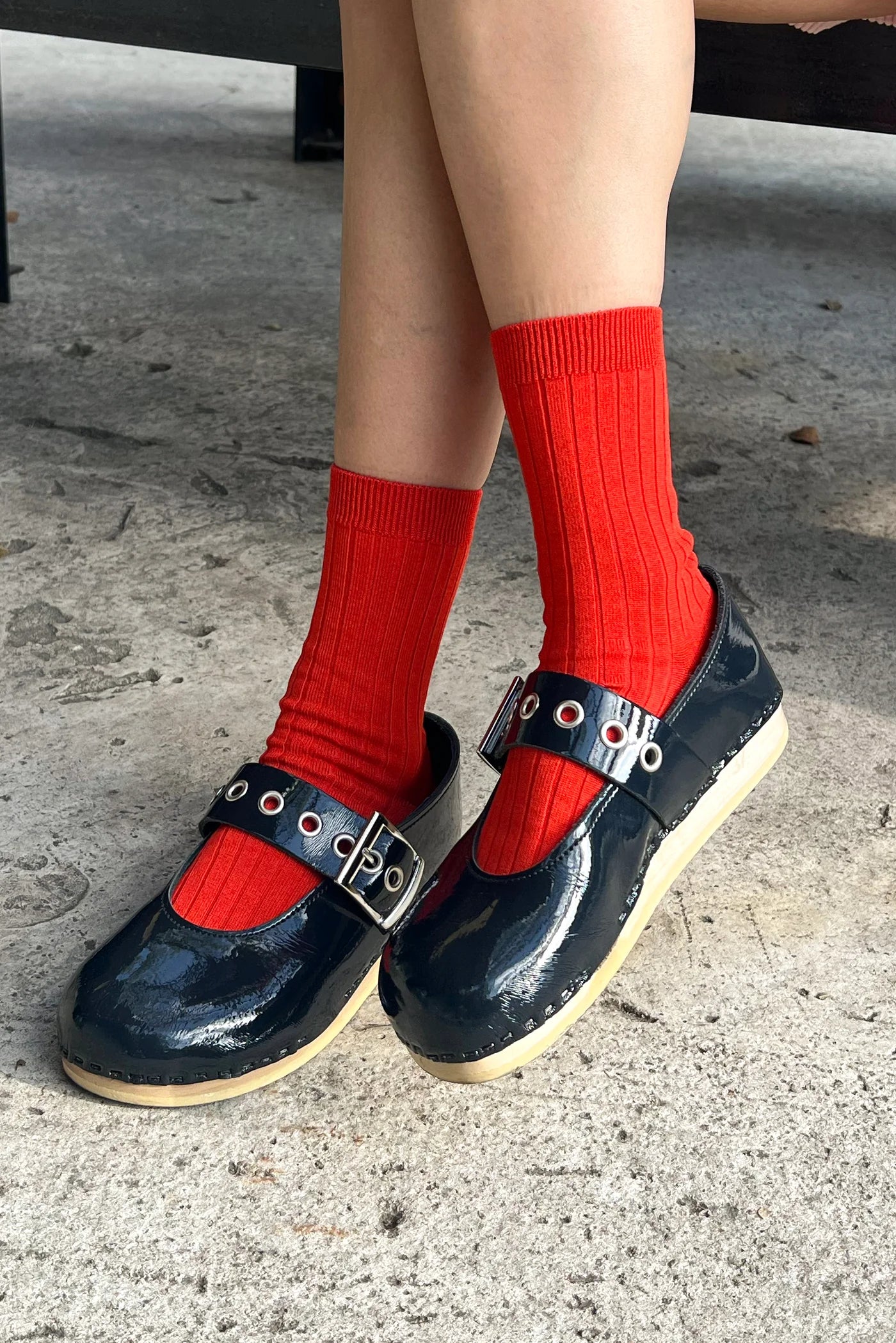 her socks
