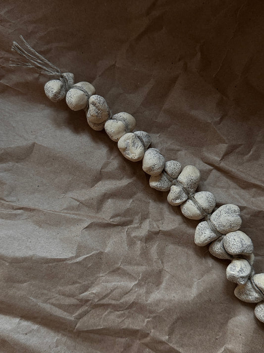 27 inch gathered earth artifact strand