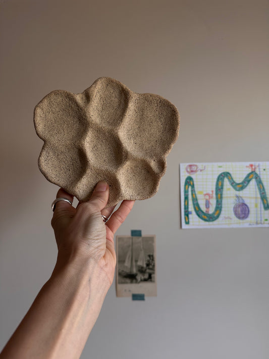5 inch gathered earth orgánica jewelry dish no.3