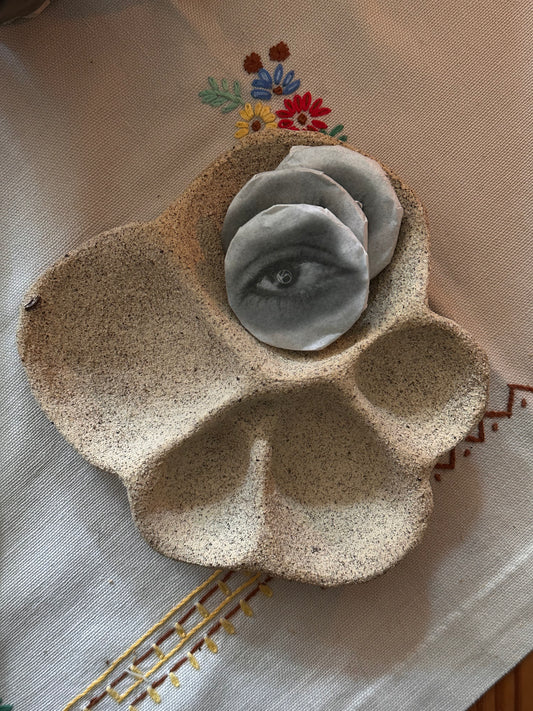 5 inch gathered earth orgánica jewelry dish no.2