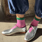 color block girlfriend socks